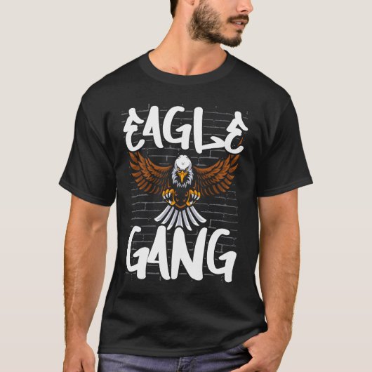 Bird  Flying Animal Ornithology Eagle Gang T-shirt (Voorkant)
