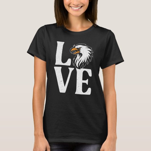 Bird Flying Animal Ornithology Eagle Whisperer T-shirt (Voorkant)