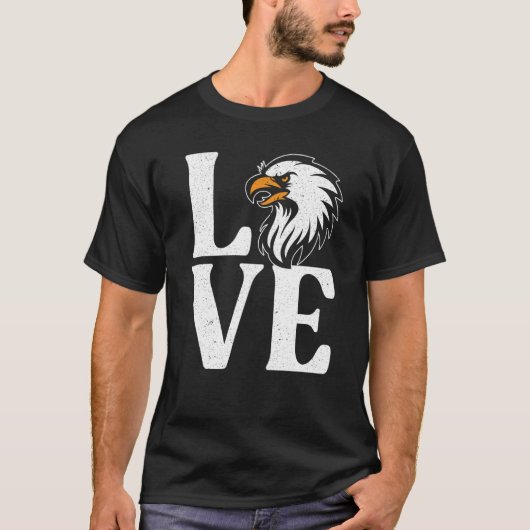 Bird Flying Animal Ornithology Eagle Whisperer T-shirt (Voorkant)