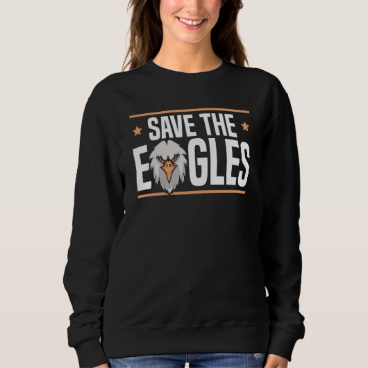 Bird Flying Animal Ornithology Save The Eagles  1 Trui (Voorkant)
