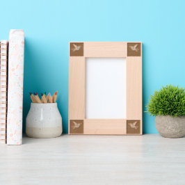 Bird Flying logo Lijst Style Natuurlandschap Gegraveerde Lijstjes