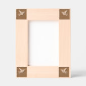 Bird Flying logo Lijst Style Natuurlandschap Gegraveerde Lijstjes (Voorkant)