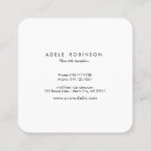 ©Bird Flying to a Tree / Zen Holistic Wellness Vierkante Visitekaartje (Achterkant)