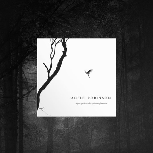 ©Bird Flying to a Tree / Zen Holistic Wellness Vierkante Visitekaartje