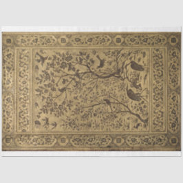 Bird & Forest Tapestry Decoupage Paper Tissuepapier