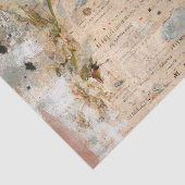 Bird French Shabby Perfume Flower Decoupage Craft Tissuepapier (Detail)