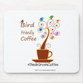 Bird Friendly Coffee Muismat (Voorkant)