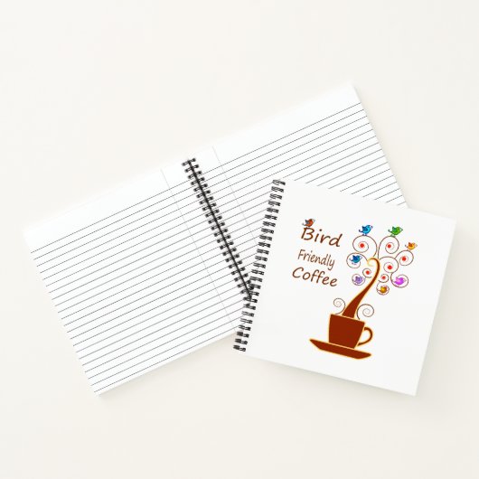 Bird Friendly Coffee Notitieboek (Binnen)