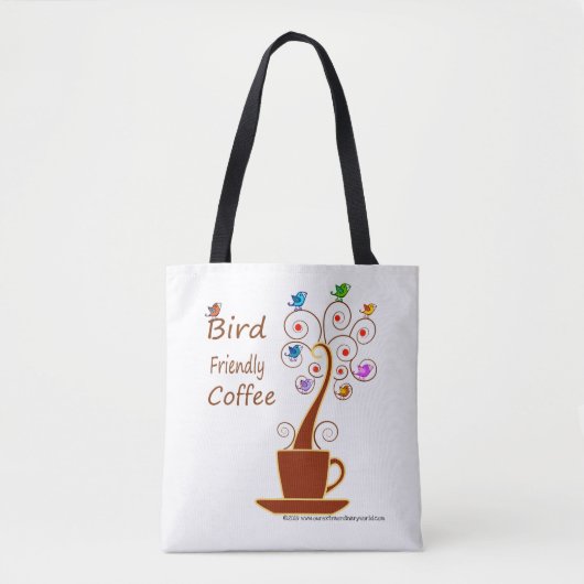 Bird Friendly Coffee Tote Bag (Voorkant)