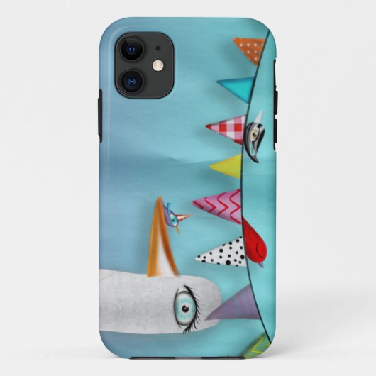 Bird Garland Hoesje-Mate Case-Mate iPhone Case (Achterkant)