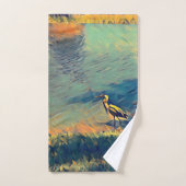 Bird Gone Gevist Bad Handdoek (Handdoek)