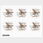  Bird Houd Hoop in je Hart Stickers (Vel)