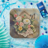 Bird House Bouquet - Papieren Bord (Feest)