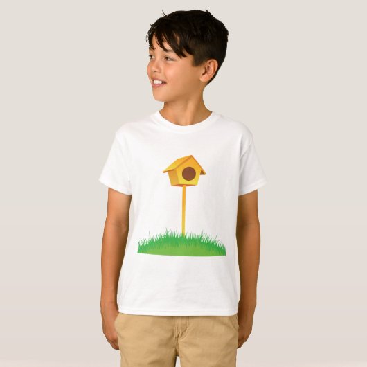 Bird House Boys T-shirt (Voorkant volledig)