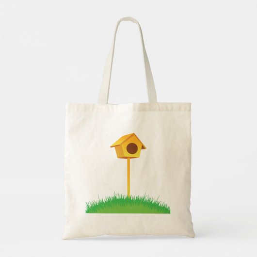 Bird House Canvas tas (Achterkant)