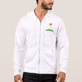Bird House Mannen Full-Zip Hoodie (Voorkant)