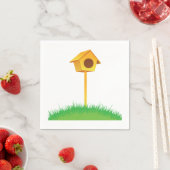Bird House Paper Napkins Servet (Insitu)