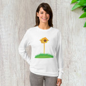 Bird House Vrouwen Lange-Sleeve T-shirt