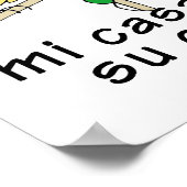 Bird Houses My House is Your House - Spanish Poster (Hoek)