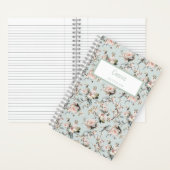 Bird in Blossom Personalized Journal Notebook Notitieboek (Binnen)