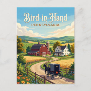 Bird-in-Hand, Pennsylvania Briefkaart