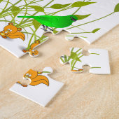 Bird Jigzaag Puzzle Legpuzzel (Zijkant)