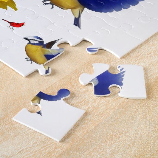 Bird Jigzaag Puzzle Legpuzzel (Zijkant)