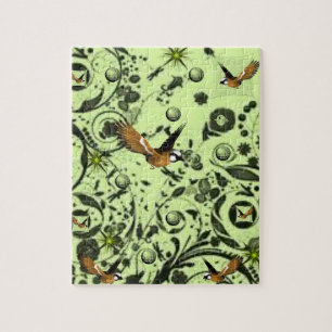Bird Jigzaag Puzzle Legpuzzel