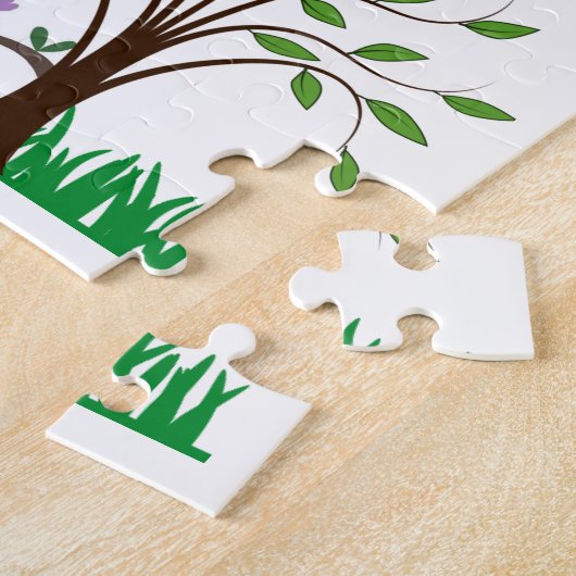 Bird Jigzaag Puzzle Legpuzzel (Zijkant)