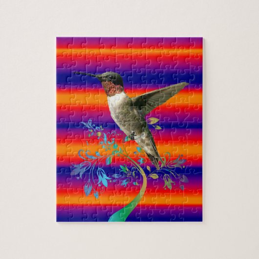 Bird Jigzaag Puzzle Legpuzzel (Verticaal)