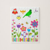 Bird Jigzaag Puzzle Legpuzzel (Verticaal)