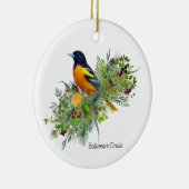 Bird Kerstornament Keramisch Ornament (Rechts)