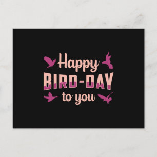 Bird kijken Happy Bird-Day naar jou Bird Watcher Briefkaart