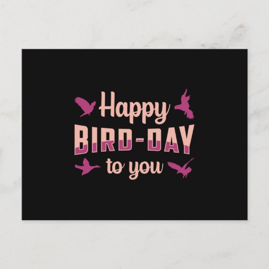 Bird kijken Happy Bird-Day naar jou Bird Watcher Briefkaart (Voorkant)