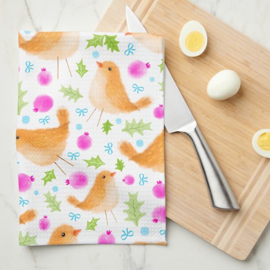 Bird Kitchen Towel Theedoek (Quarter Fold)