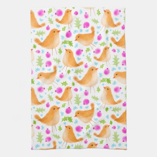 Bird Kitchen Towel Theedoek (Verticaal)