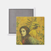 Bird Lady Magnet (Voorkant / Achterkant)