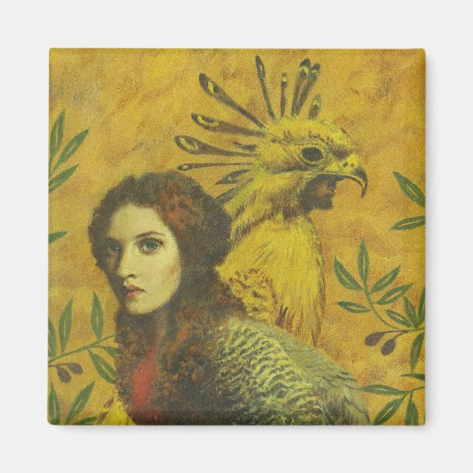 Bird Lady Magnet (Voorkant)