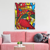 Bird Life Canvas Afdruk (Insitu (Woonkamer))