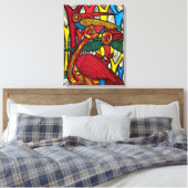 Bird Life Canvas Afdruk (Insitu (Slaapkamer))