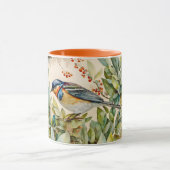 Bird Lover Bird Art Mok Cup (Midden)