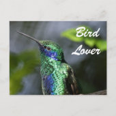Bird Lover Briefkaart (Voorkant)