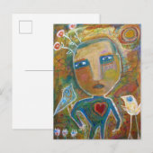 Bird Lover Briefkaart (Voorkant / Achterkant)