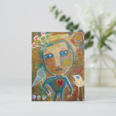 Bird Lover Briefkaart (Staand voorkant)