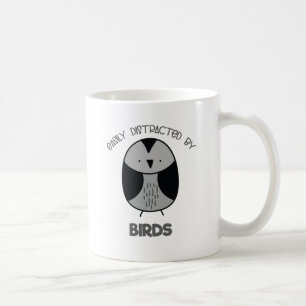 Bird Lover Gift for Bird Watchers Easy Distraction Koffiemok