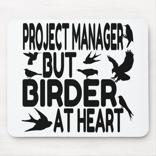 Bird Lover Project Manager Muismat (Voorkant)