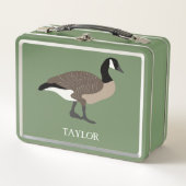 Bird Lovers Canada Geese Illustration Personalized (Voorkant)