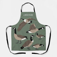 Bird Lovers Canada Geese Illustration Personalized