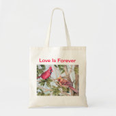 Bird Lover's Canvas tas (Voorkant)