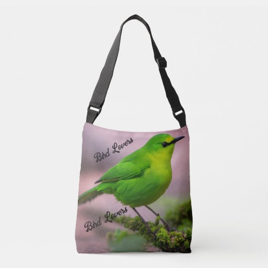 Bird Lovers Canvas tas – Stijlvol en duurzaam (Voorkant)